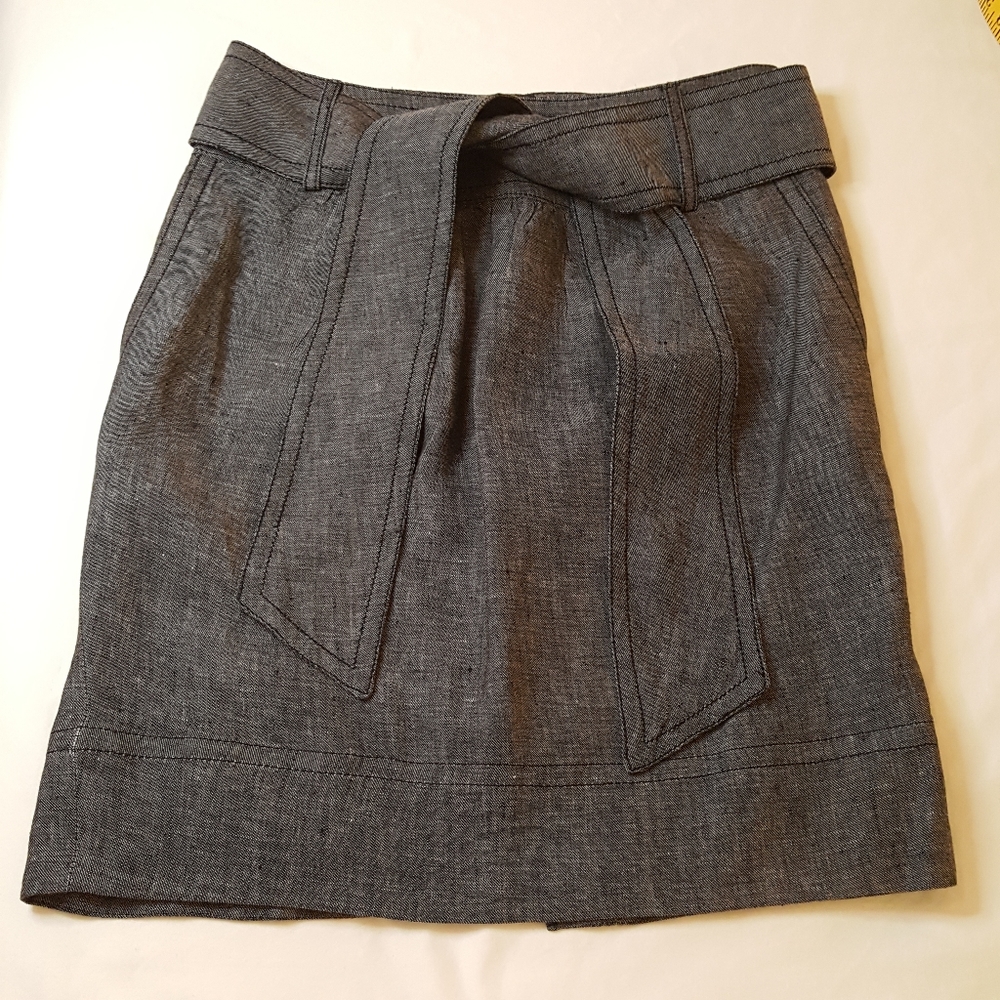 Banana Republic 100% Linen Skirt, Size 2